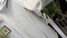 Load image into Gallery viewer, Elan Grey Knit 3% Cashmere Sweater Hoodie Cardigan MD-LG
