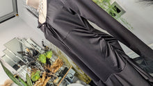 Load image into Gallery viewer, Monkl Black Side Rouched Midi Drop Waist Dress MD NWT
