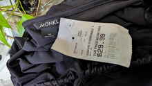 Load image into Gallery viewer, Monkl Black Side Rouched Midi Drop Waist Dress MD NWT
