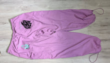 Load image into Gallery viewer, Morbid Drip "Maybe Today Satan" Purple Parachute Pants LG-XL
