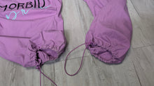 Load image into Gallery viewer, Morbid Drip "Maybe Today Satan" Purple Parachute Pants LG-XL
