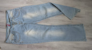 Vintage Bongo Lightwash Button Fly Bootcut Denim Jeans sz17/XL