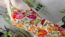 Load image into Gallery viewer, Ivy Street Retro Floral Wide Leg Jumpsuit Romper MD
