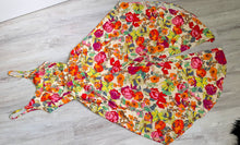 Load image into Gallery viewer, Ivy Street Retro Floral Wide Leg Jumpsuit Romper MD
