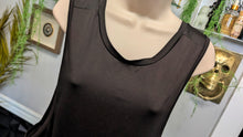 Load image into Gallery viewer, Ekouaer Black Fitness Tank Top MD-LG
