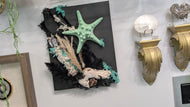 Occo Geode Pampas Seashell Canvas Beach Ocean Art