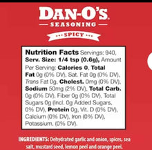 Load image into Gallery viewer, Danos Spicy Low Sodium Seasoning

