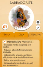 Load image into Gallery viewer, 1&quot; Labradorite Flash Polished Flat Back
