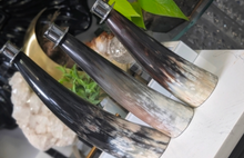 Load image into Gallery viewer, Marbled Bone Candle Holder Set 3pcs
