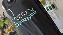 Load image into Gallery viewer, Ocean Drip Black Mesh Back Tank Top MD-LG (Pants Sold Separately)
