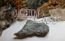 Load image into Gallery viewer, 3&quot; Chalcedony Concave Druzy Crystal Cluster

