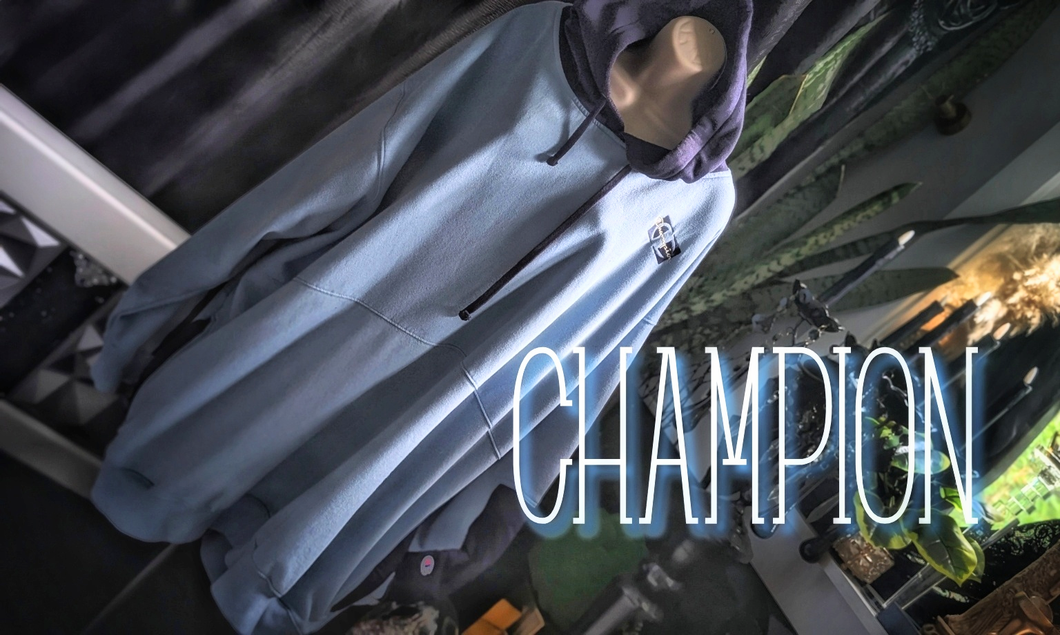Champion Blue Hoodie 6XL