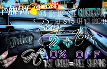 Load image into Gallery viewer, 1.5" Grape Agate Crystal Cluster
