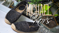 Michael Kors Black Jute Espadrilles Loafer Shoes sz9