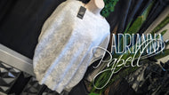 Adrianna Papell Mock Neck Jacquard Pullover Sweater Vest XL