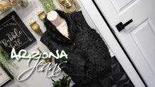 Load image into Gallery viewer, Arizona Jeans Black Faux Fur Vest LG-2XL
