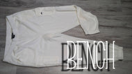 Bench White Waffle Jogger Sweat Pants XL-2XL