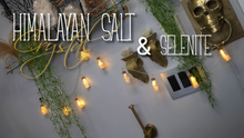 Load image into Gallery viewer, #3 Himalayan Salt &amp; Selenite Crystal Led Jar Lights (10pc)
