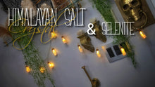 Load image into Gallery viewer, #7 Himalayan Salt &amp; Selenite Crystal Led Jar Lights (10pc)
