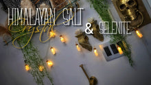 Load image into Gallery viewer, #4 Himalayan Salt &amp; Selenite Crystal Led Jar Lights (10pc)
