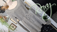 Load image into Gallery viewer, Roxy Grey Sweater Long Sleeve Dress MD-LG
