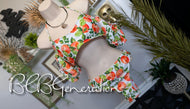 BCBGeneration Peaches Bathing Suit 2pc LG NWT