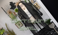 Uptown Girl Black Sheer Crop Cardigan XL-2XL