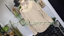 Load image into Gallery viewer, Burton AK (Alaska Edition) Tan Fleece Sweater LG
