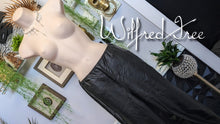 Load image into Gallery viewer, Aritzia Wilfred Free Black Pu Leather Skinny Pants Leggings LG
