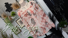 Load image into Gallery viewer, Jennifer Lopez Sheer Blouse SM
