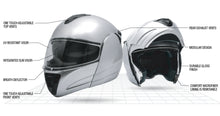 Load image into Gallery viewer, Sigi "Drifter" Motorsports Adult Helmet (some inside wear)
