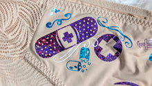 Load image into Gallery viewer, Nurse Drip Design Laced Panties Underwear XL
