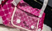 Load image into Gallery viewer, Barbie Pink &amp; White Hug n&#39; Heal Pet Carrier Bag Purse
