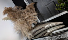 Load image into Gallery viewer, Pampas Grass Arrangement in Chrome Vase
