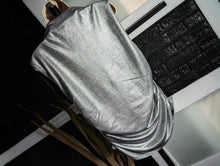 Load image into Gallery viewer, Cable &amp; Gauge Silver Cowl Neck Camisole Tank Top XL
