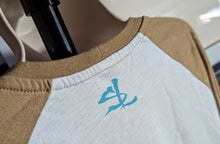 Load image into Gallery viewer, Mermaid Ocean Vibes Starfish Glitter Crop Top Tee LG-XL
