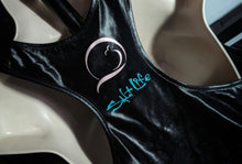 Load image into Gallery viewer, Ocean Vibes Black Pu Leather Tank Top XL NWT
