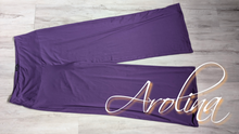Load image into Gallery viewer, Arolina Purple Wide Leg Flowy Silky Pants XXL
