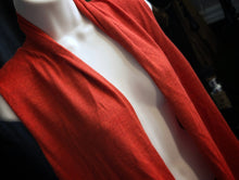 Load image into Gallery viewer, TAHARI Burnt Orange Merino Wool Cardigan Vest XL
