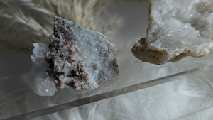 2" Druzy Geode & Arizona Fluorite Crystal Cluster