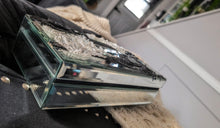 Load image into Gallery viewer, Custom Made Mirror Jewelry Box with Lace Mermaid &amp; Accents
