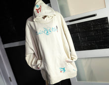 Load image into Gallery viewer, Mermaid &amp; Shark Ocean Vibes Glitter Hoodie 2XL

