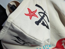 Load image into Gallery viewer, Ocean Vibes Shark Waves Glitter Hoodie Men&#39;s SM
