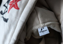 Load image into Gallery viewer, Ocean Vibes Shark Waves Glitter Hoodie Men&#39;s SM
