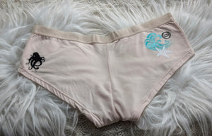 Ocean Drip Custom Pressed Octopus Panties Underwear SM