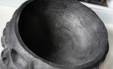 Load image into Gallery viewer, Gothic Black Skull Entry Kitchen Bath Bowl Dish
