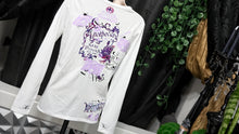 Load image into Gallery viewer, White Vixen Drip Gothic Glitter Apothecary Shirt MD
