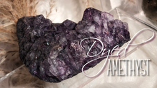 Load image into Gallery viewer, 3&quot; Dyed Amethyst Crystal Cluster
