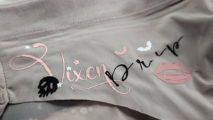 Vixen Drip Custom Pressed Gothic Panties Underwear SM