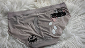 Vixen Drip Custom Pressed Gothic Panties Underwear SM